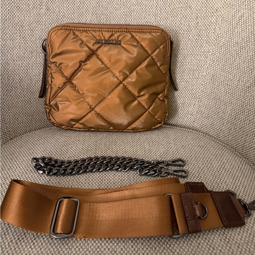 Mz Wallace Quilted Bowery Crossbody Bag - Picture 3 of 8